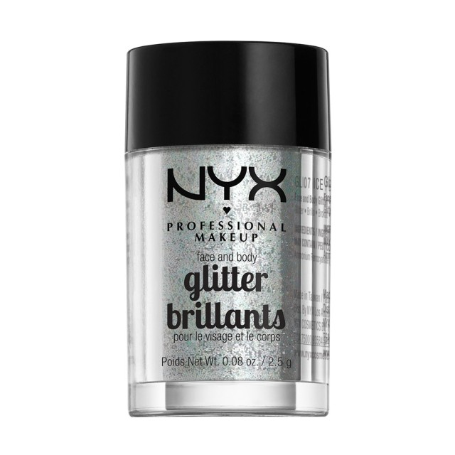 NYX PM Face & Body Glitter 7 Ice 25gr