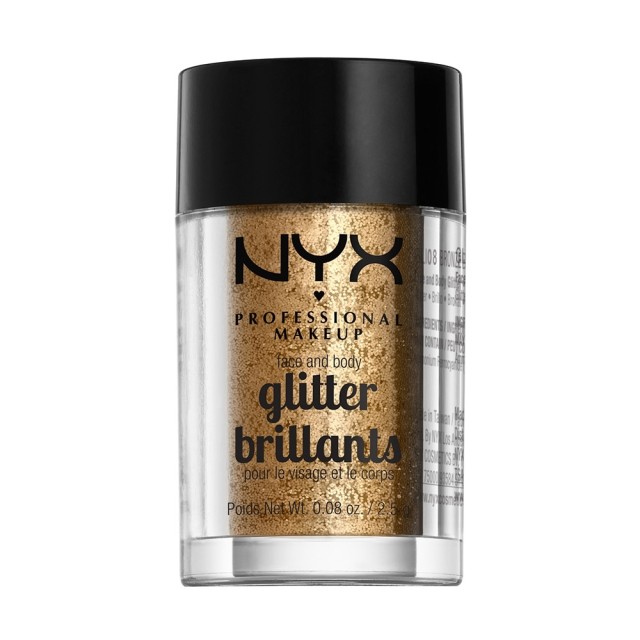 NYX PM Face & Body Glitter 8 Bronze 25gr