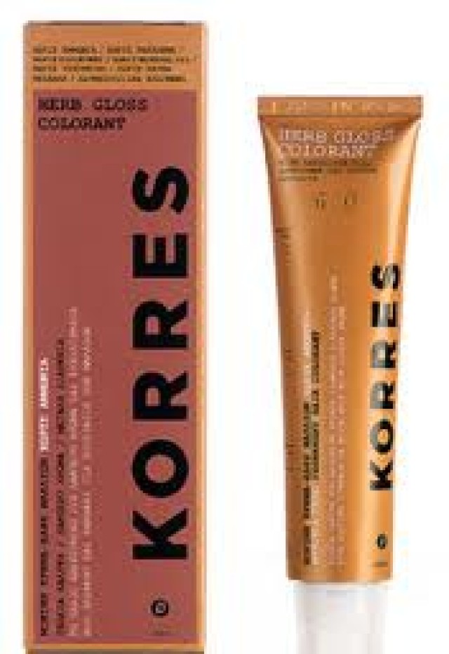 KORRES HERB GLOSS COLORANT 9.7 ΞΑΝΘΟ ΠΟΛΥ ΑΝΟΙΧΤΟ ΜΕΛΙ