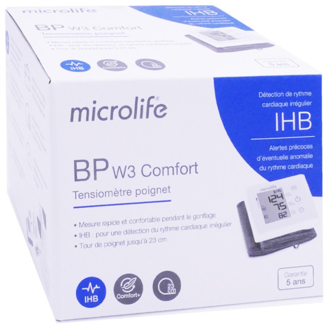 Microlife BP W3 Comfort Ψηφιακό Πιεσόμετρο Καρπού 1τμχ