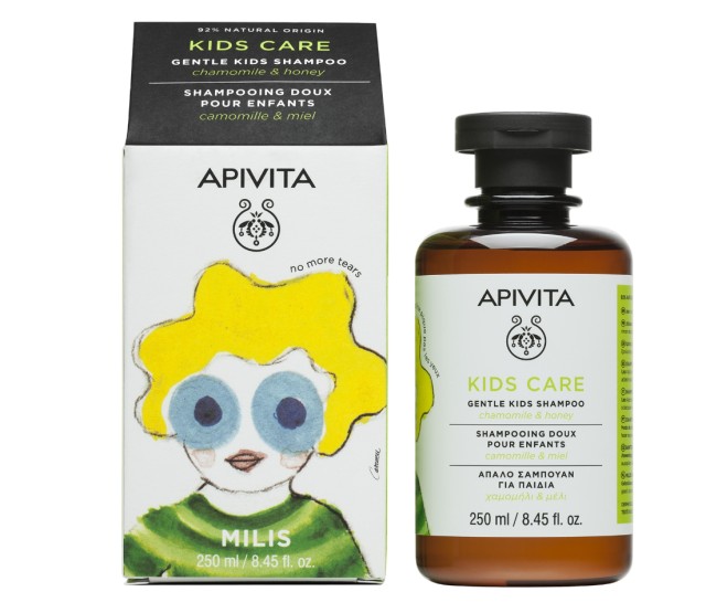 APIVITA KIDS ΣΑΜΠΟΥΑΝ ΜΕ ΧΑΜΟΜΗΛΙ & ΜΕΛΙ 250ML