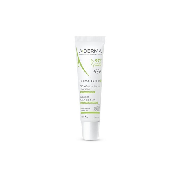 Aderma Dermalibour+ Cica Baume levres 15ml