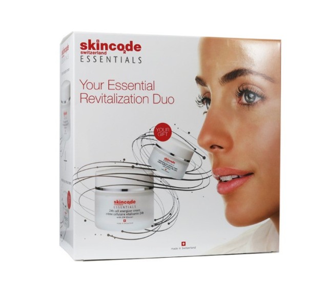 Skincode Set Essentials 24h Cell Energizer Cream 50ml + Skincode Revitalizing Eye Contour Cream 15ml