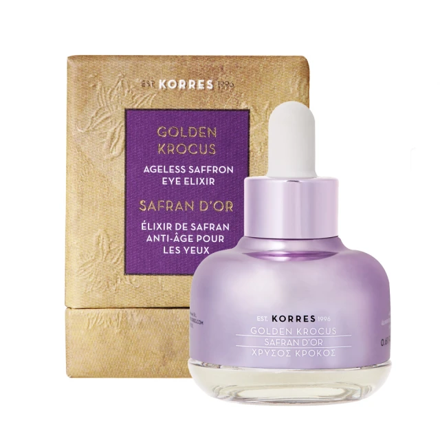 Korres Golden Krocus Ageless Saffron Eye Elixir, Ελιξίριο Νεότητας