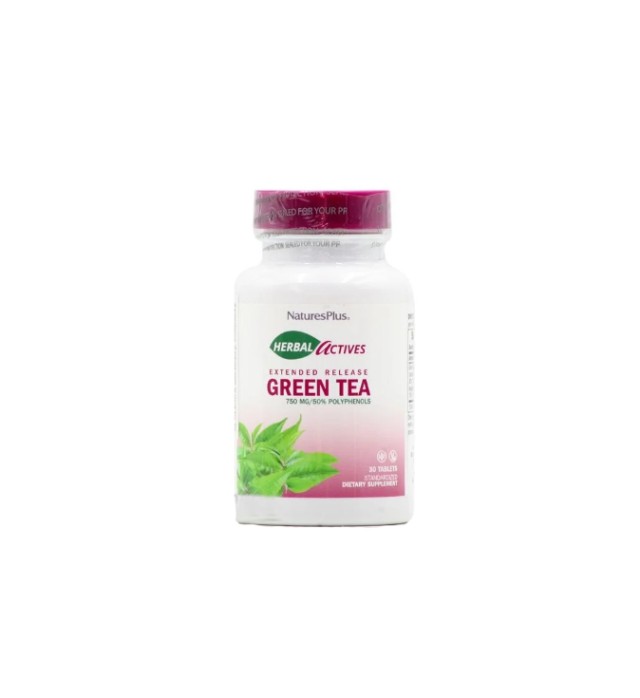 Nature's Plus Green Tea 750mg Extended Release 30tabs