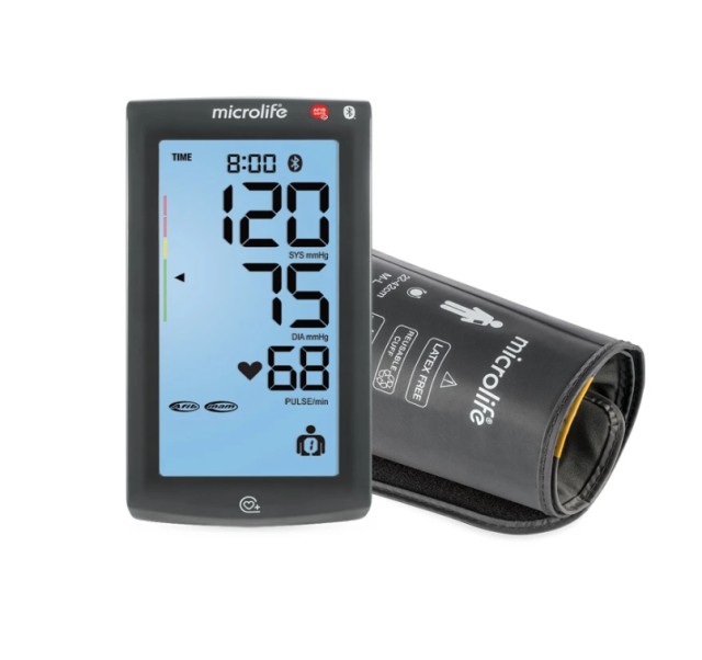 Microlife HD Corner BP A7 Touch BT Ηλεκτρονικό Πιεσόμετρο Μπράτσου Ακριβείας με Ανίχνευση Αρρυθμίας & Bluetooth