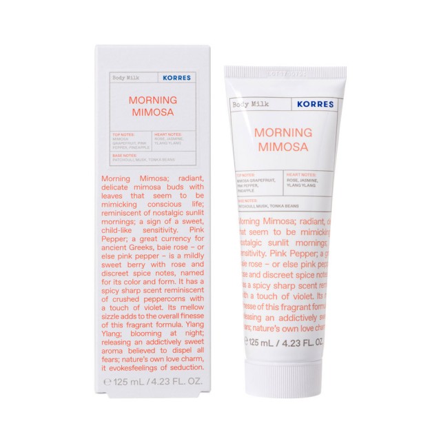 Korres Morning Mimosa Body Milk Γαλάκτωμα Σώματος Πρωϊνή Μιμόζα, 125m