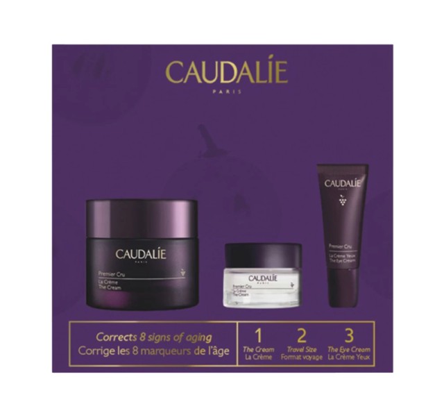 Caudalie Set Premier Cru La Creme 50ml + ΔΩΡΟ The Eye Cream 5ml + ΔΩΡΟ The Cream 15ml