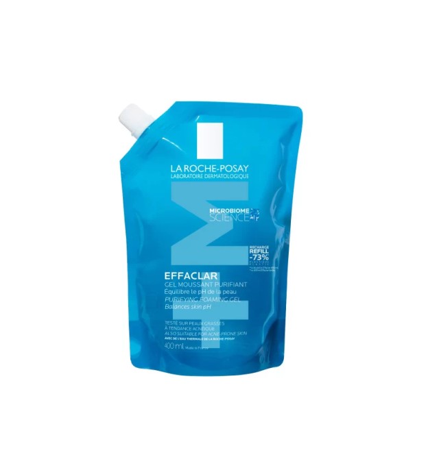 La Roche Posay Effaclar +M Purifying Foaming Gel Refill 400ml