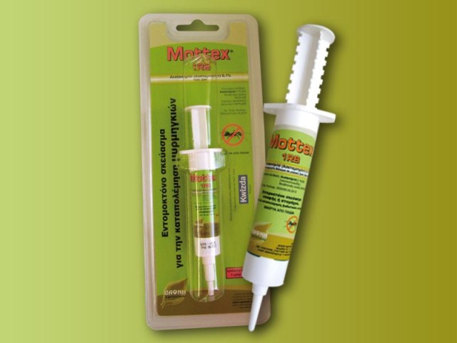 Mottex 1RB gel Εντομοκτόνο σκεύασμα για την καταπολέμηση μυρμηγκιών 5gr