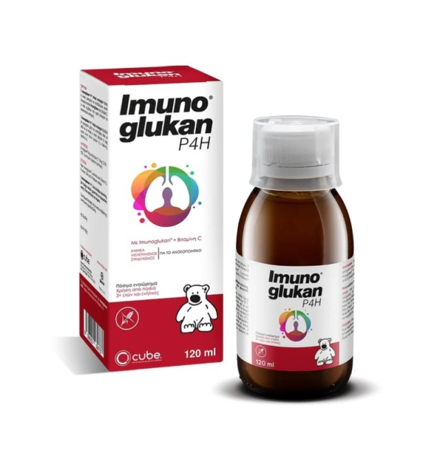 Imunoglukan P4H Παιδικό Συμπλήρωμα για την Ενίσχυση του Ανοσοποιητικού  120ml