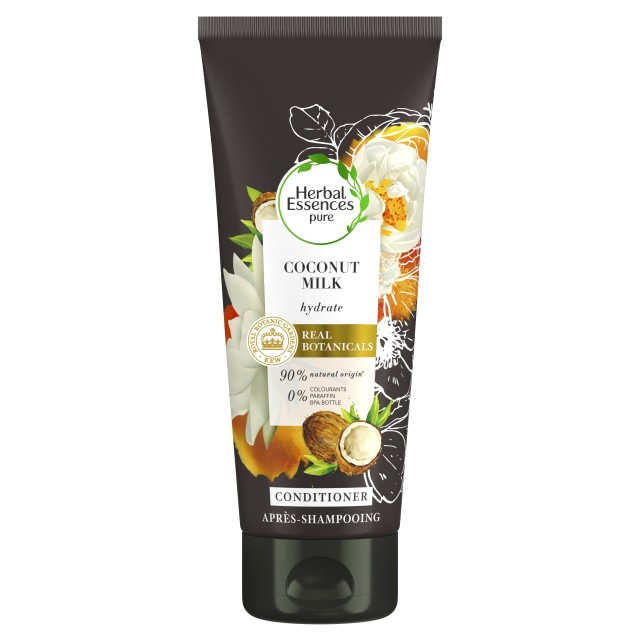 Herbal Essences Pure Conditioner Γάλα καρύδας Ενυδάτωση 200ml
