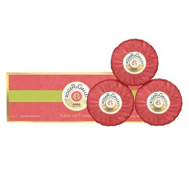 Roger&Gallet Fleur de Figuier Αρωματικά Σαπούνια 3 ΤΜΧ x 100gr