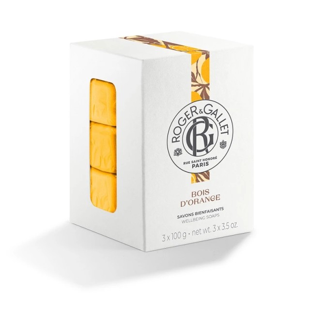 Roger & Gallet Bois D'Orange Savon Bienfaisants 3x100g