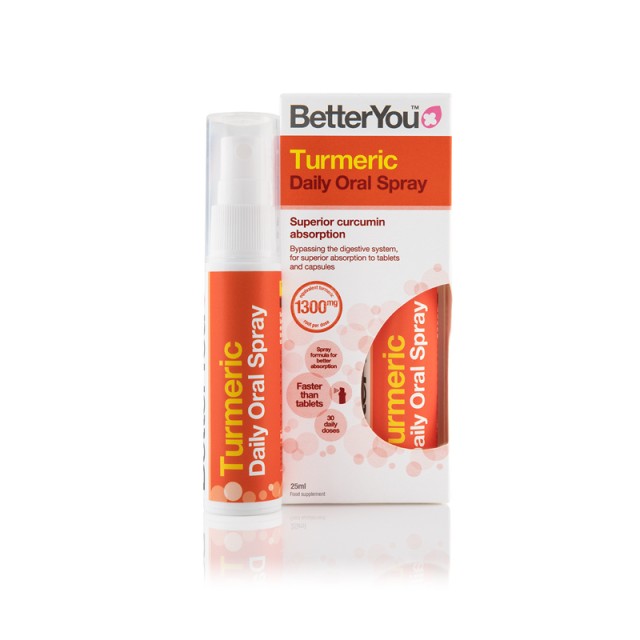 BetterYou Turmeric Daily Oral Spray 25ml