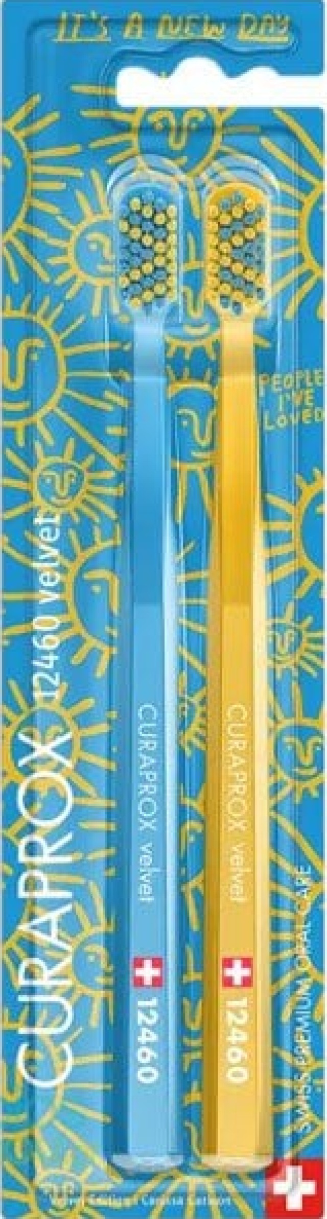 Curaprox 12460 Duo Pack It's a New Day Velvet Edition 2τμχ