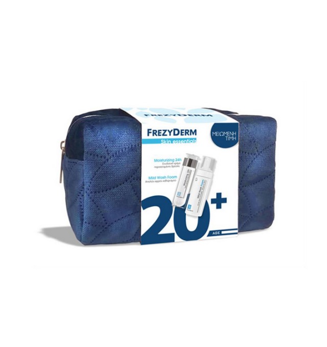 Frezyderm Set Moisturizing 24h Cream 20+ 50ml & Mild Wash Foam 150ml