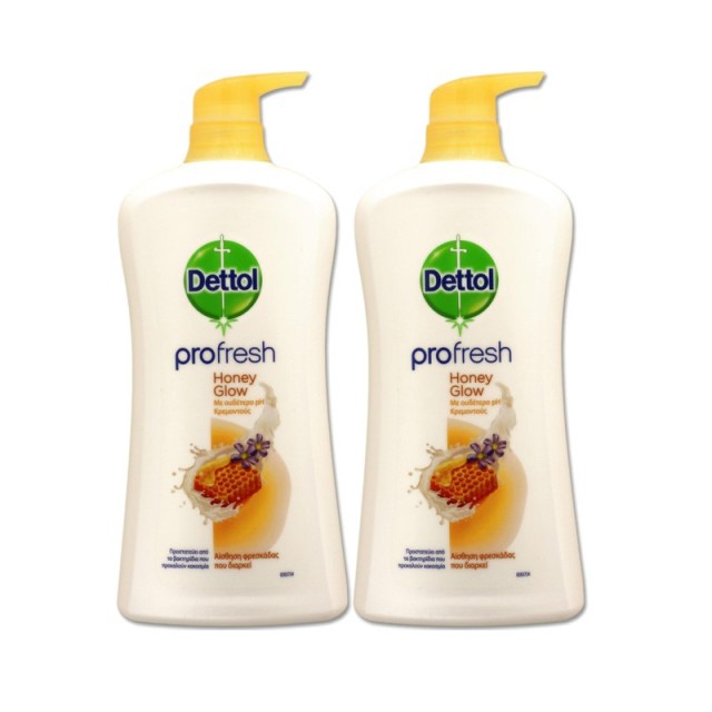 Dettol Profresh Honey Glow 950ml 1+1 ΔΩΡΟ