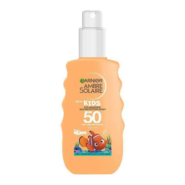 Garnier Ambre Solaire Kids Sun Protection Spray Nemo SPF50+ Παιδικό Αντιηλιακό Σπρέι 150ml