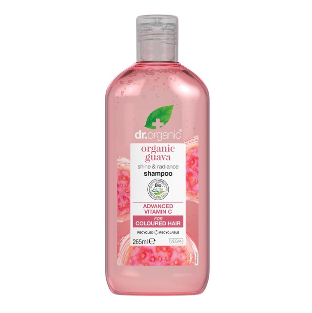 Dr. Organic Guava Shampoo Σαμπουάν για Βαμμένα Μαλλιά 250ml