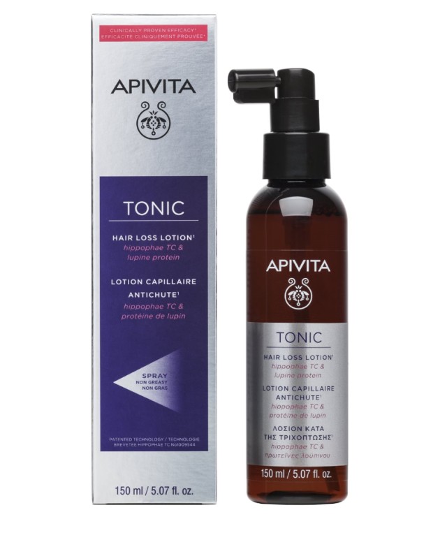 Apivita Hair Loss Lotion Hippophae TC & Πρωτείνες Λούπινου 150ml