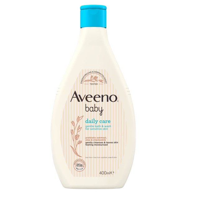 Aveeno Baby Daily Care Gentle Bath & Wash for Sensitive Skin 400ml