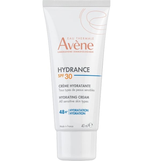 Avene Hydrance Ενυδατική Κρέμα Προσώπου για Όλους τους Τύπος Επιδερμίδας με SPF30 40ml