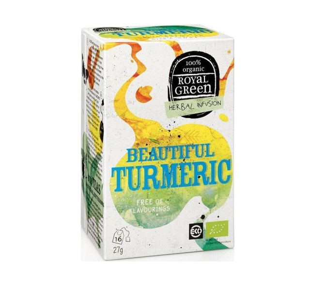 Am Health Royal Green Herbal Infusion Beautiful Turmeric 16 φακελάκια