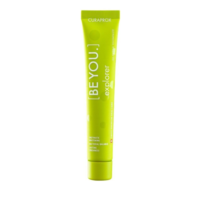 Curaprox Be You Explorer Οδοντόκρεμα Μήλο & Αλόη 90ml