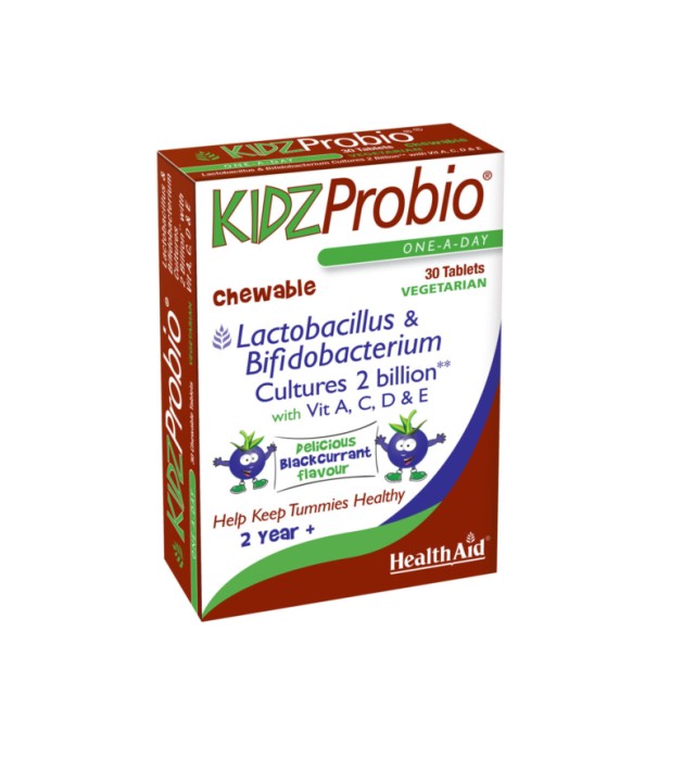 HEALTH AID KIDZ PROBIO 30S -CHEWABLE