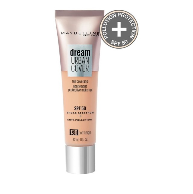 Maybelline Dream Urban Cover Make-Up SPF50 130 Buff Beige 30ml