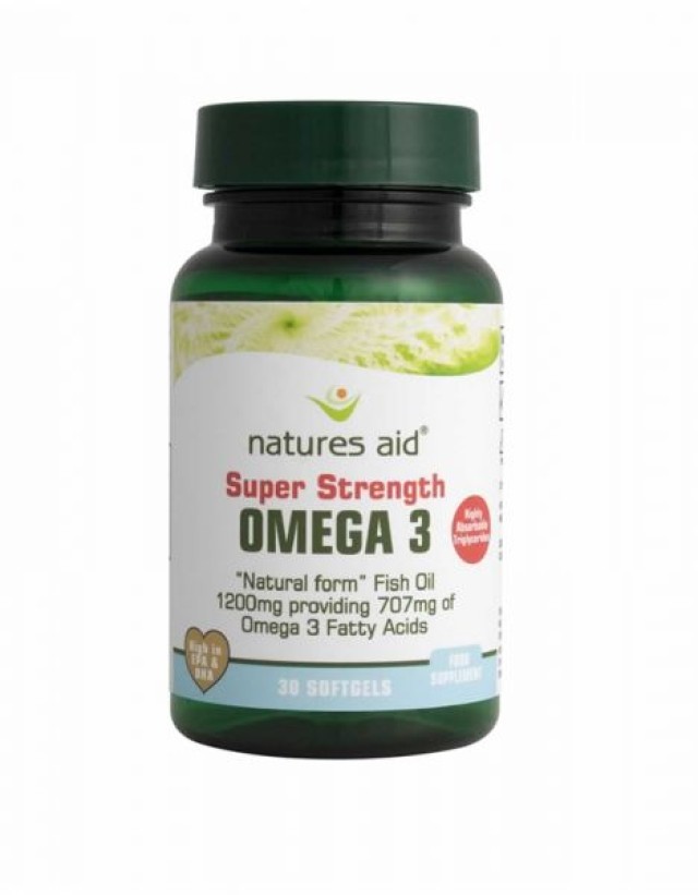 NATURES AID Omega-3 (Super Strength) 30softgels