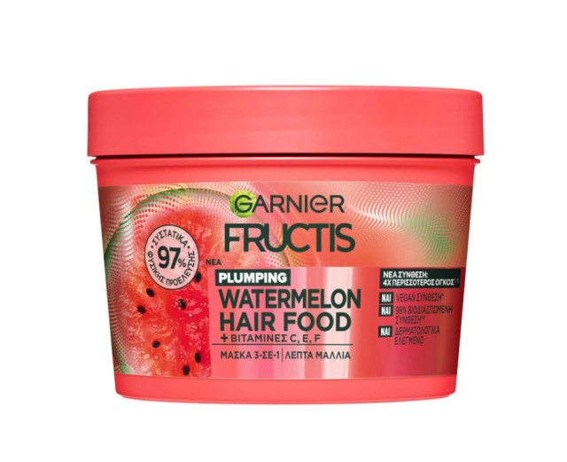 Garnier Fructis Plumping Watermelon Hair Food Mask 400ml
