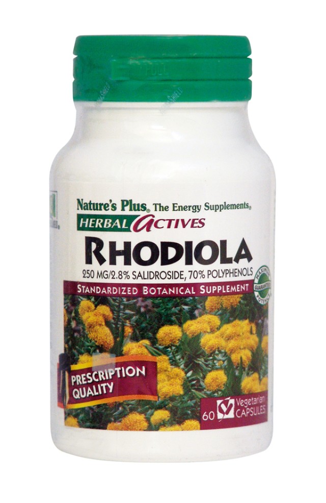 Nature's Plus Rhodiola 250mg 60 Veget. Caps