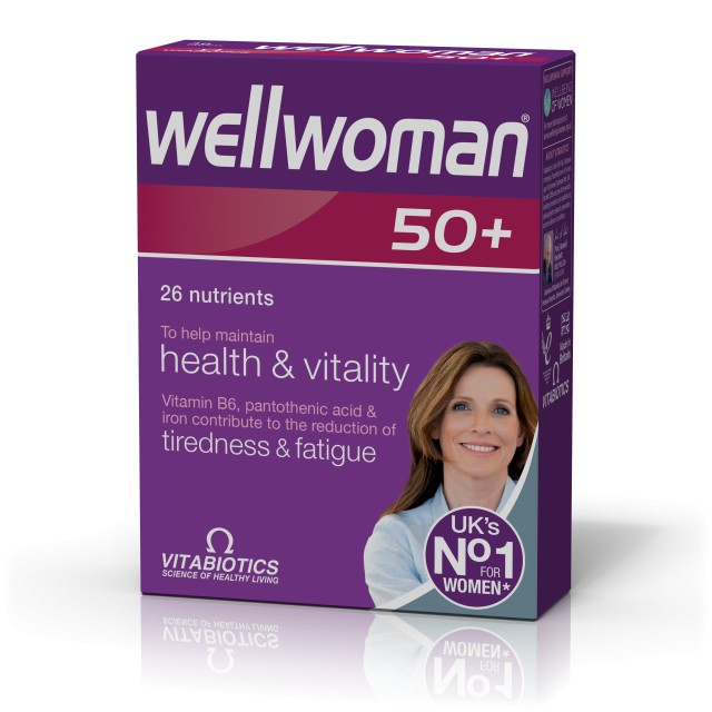 Vitabiotics Wellwoman 50+ 30Tabs