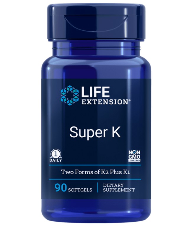 Life Extension Super K with advanced K2 Complex 90caps