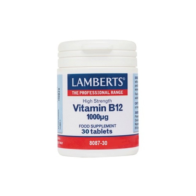 Lamberts Vitamin B12 1000mg 30tabs