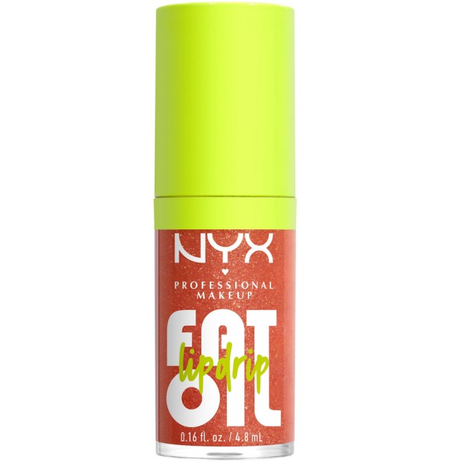 Nyx Professional Makeup Fat Oil Lip Drip Lip Oil Gloss Liquide 06 Follow Back 4.8ml