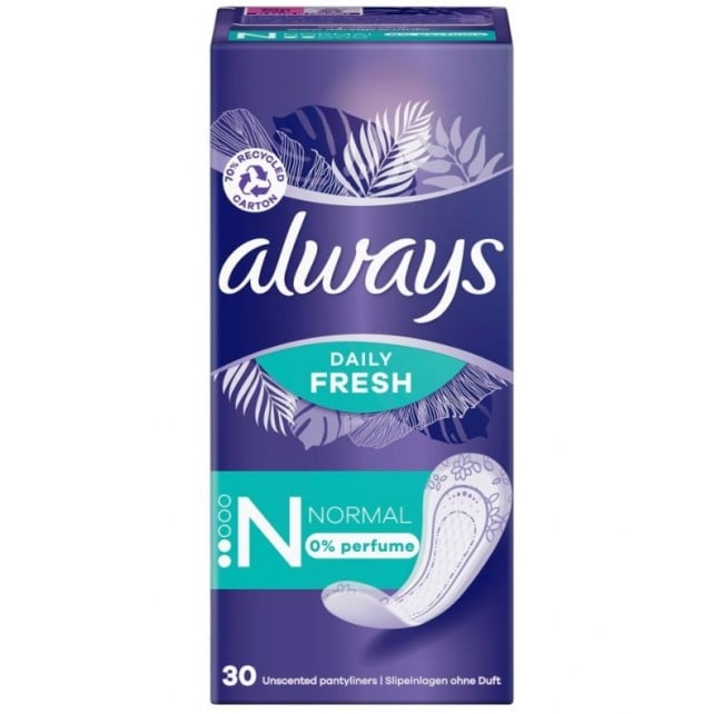 Always Daily Fresh Σερβιετάκια Normal 30τμχ