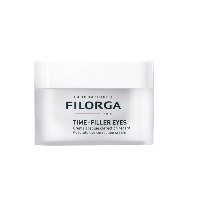Filorga TIME FILLER EYES: Βελούδινη κρέμα ματιών [ρυτίδες + βλέφαρα + βλεφαρίδες]. 15gr