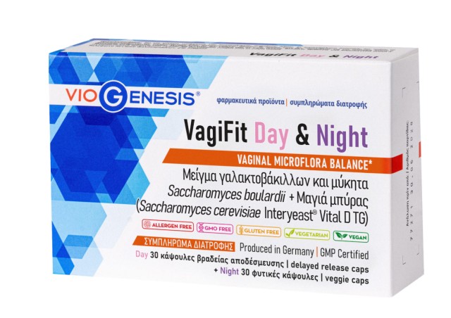 Viogenesis VagiFit Day & Night 30+30 caps