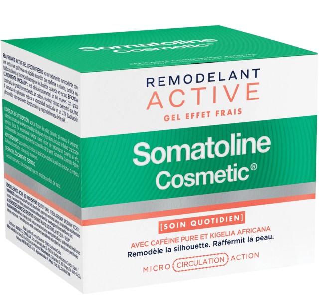 Somatoline Cosmetic Active Fresh Effect Gel Καθημερινή Αγωγή Σμίλευσης 250ml