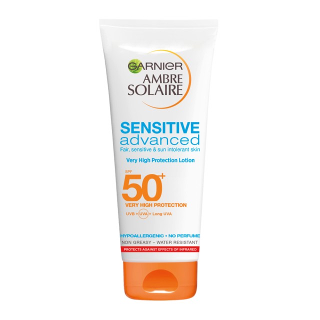 Garnier Ambre Solaire Sensitive Advanced Γαλάκτωμα SPF50+ 200ml