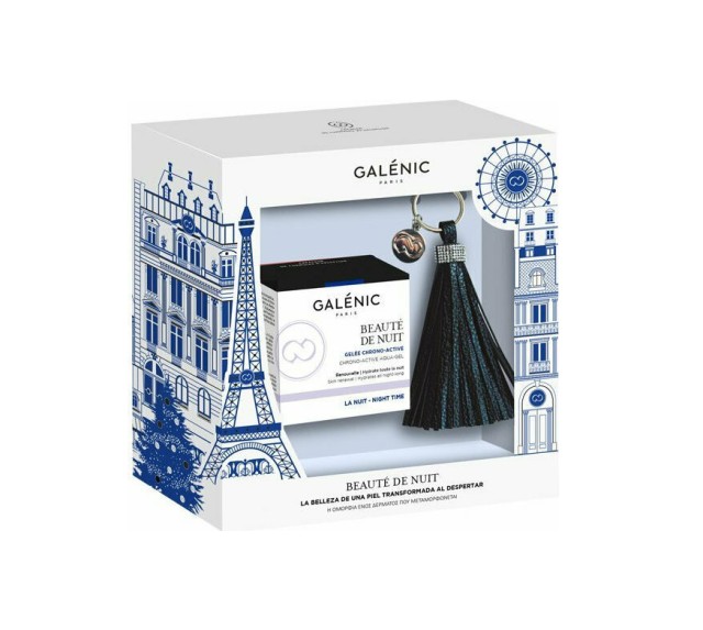 Galenic Set Beaute de Nuit Gelee Chrono-Active Φροντίδα Νύχτας για Ενυδάτωση & Λάμψη 50ml & ΔΩΡΟ ένα Αξεσουάρ Galenic