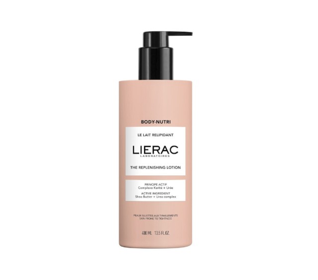 Lierac Body Nutri The Replenishing Lotion - Γαλάκτωμα Σώματος  Αναπλήρωσης Λιπιδίων 400ml