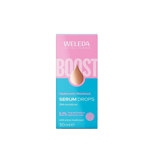 Weleda Hyaluronic Moisture Serum Drops Ορός Προσώπου Εντατικής Ενυδάτωσης 30ml