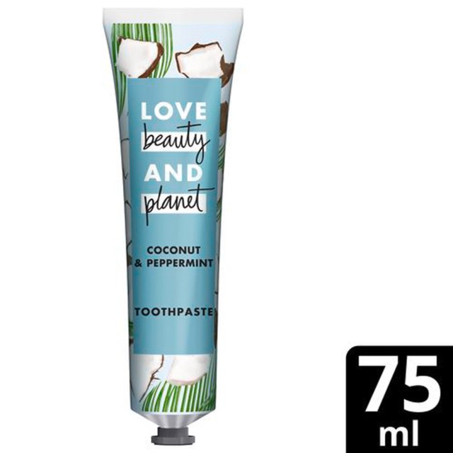 Love Beauty And Planet Toothpaste Coconut & Peppermint 75ml