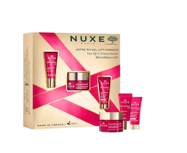 Nuxe Set Merveillance Lift Powdery Cream 50ml & ΔΩΡΟ Merveillance Lift Eye Cream 15ml & ΔΩΡΟ Merveillance Lift Night Cream 15ml