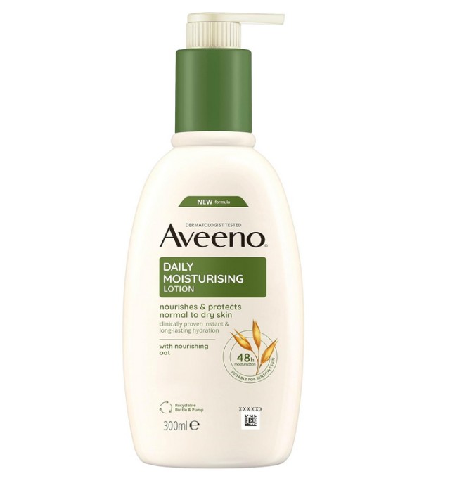 Aveeno Daily Moisturising Body Lotion Ενυδατικό Γαλάκτωμα Σώματος 300ml