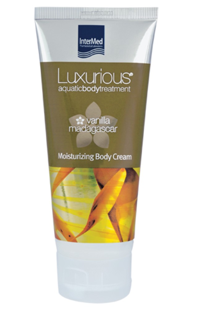 INTERMED Luxurious Moisturizing Body Cream Vanilla 200ml